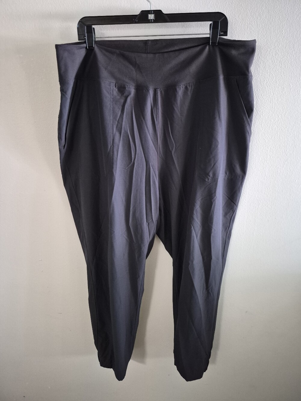 XL) Patagonia "Happy Hike" Studio Pants Ink Black Color